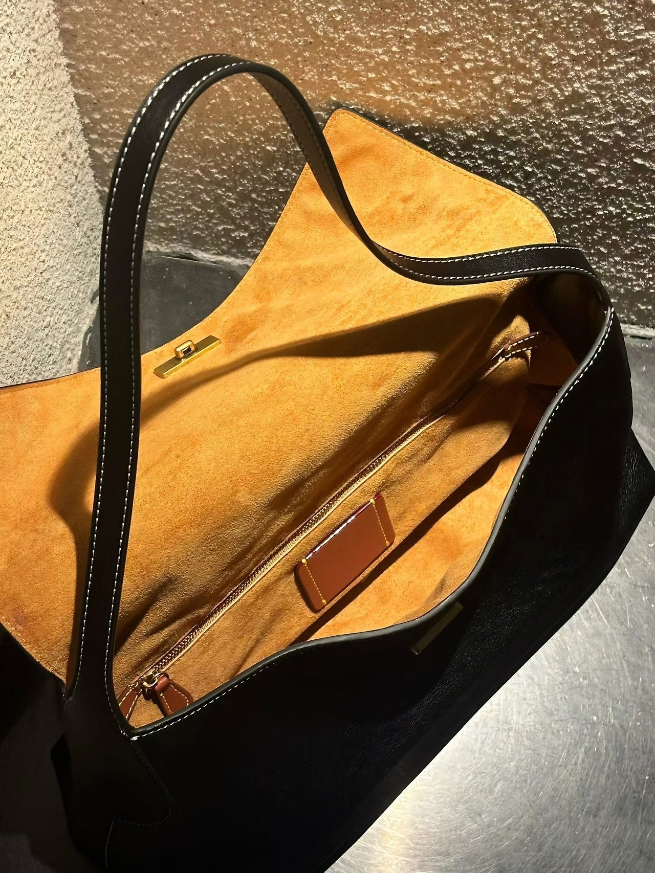 ✨🖤 뉴요커 첼시 프리미엄 소가죽 숄더백 | Premium Leather Shoulder Bag | 뉴욕 감성 셀럽백 🤎👜