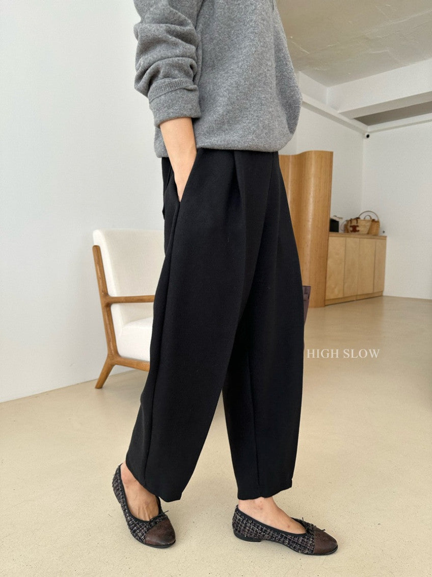 🧶 [카인드]터치 울 팬츠 가을.초겨울용 고급스러운 라인 팬츠| Kind Touch Wool Pants
