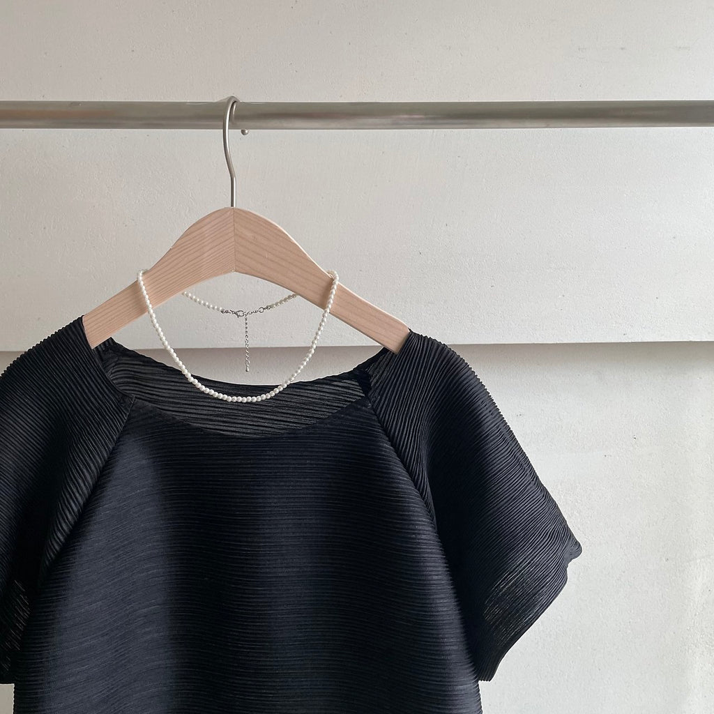 🌸독특한 디자인, Young디자인[77초 까지 예쁘게 가능]✨ 원더 플리츠 블라우스 | Wonder Pleats Blouse ✨🌿