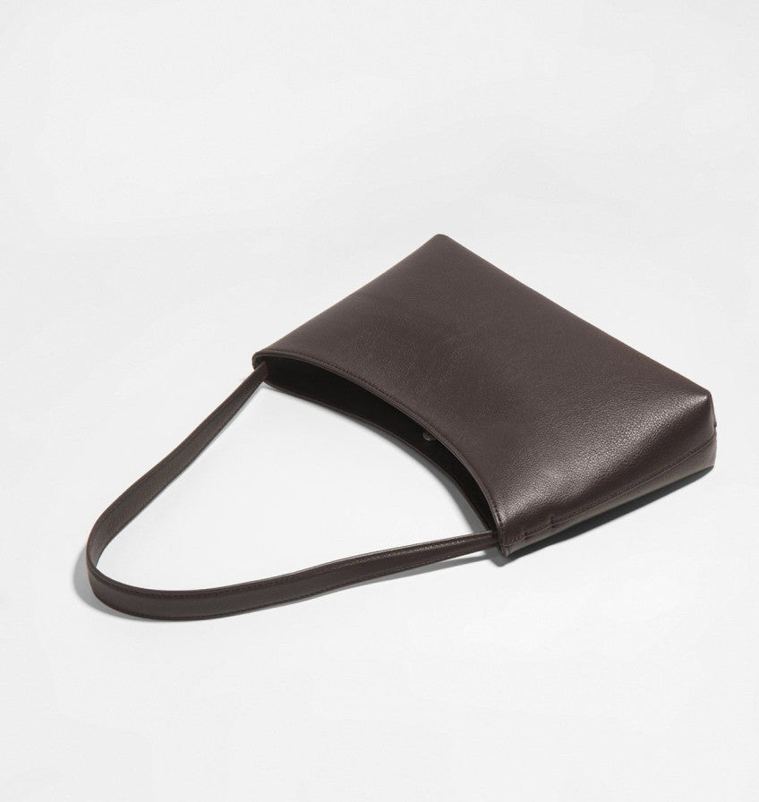 👜 [소가죽·알마 바게트백 미니멀 숄더] 모던 스퀘어백 | Modern Square Leather Shoulder Bag더로우스타일 신민아백