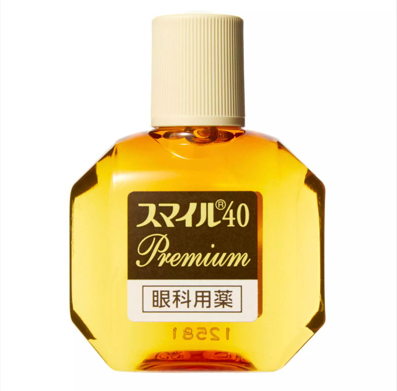 🇯🇵스마일 40 프리미엄 아이드롭 | 비타민 B6·A·E 함유 눈 피로·건조 개선 안약/Smile 40 Premium Eye Drops | Vitamin B6·A·E Formula for Eye Fatigue & Dryness Relief (Japan Best Seller)