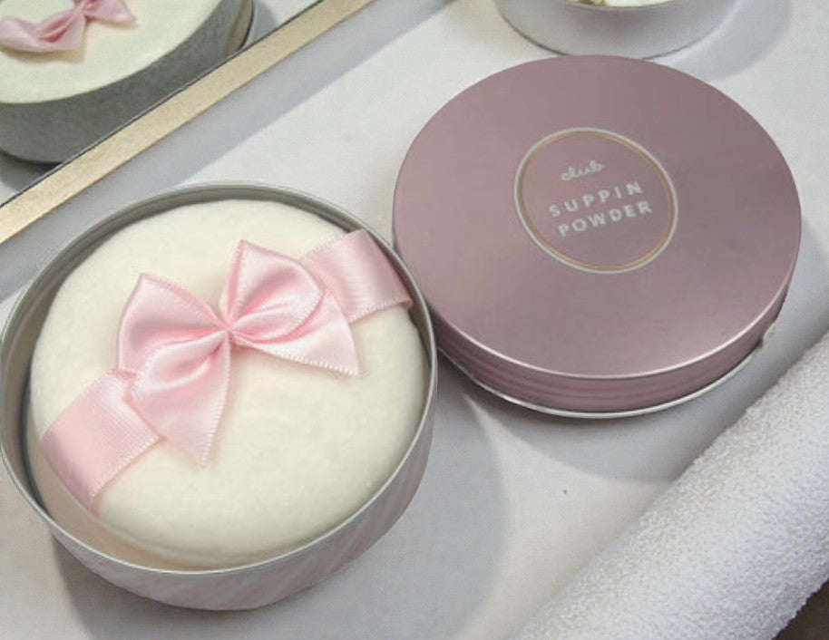🇯🇵Club Suppin Powder 클럽 스핀 파우더 — 핑크·그린 뽀송 민낯 파우더/ Club Suppin Powder — Pink / Green Soft Matte Bare-Skin Finish Powder