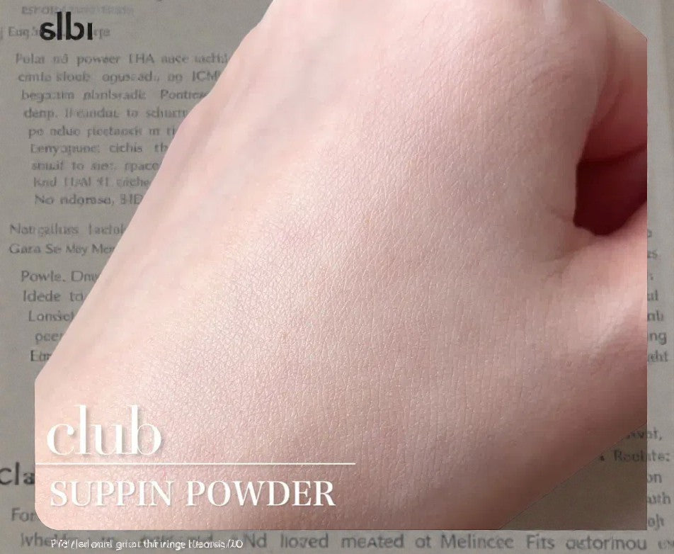 🇯🇵Club Suppin Powder 클럽 스핀 파우더 — 핑크·그린 뽀송 민낯 파우더/ Club Suppin Powder — Pink / Green Soft Matte Bare-Skin Finish Powder