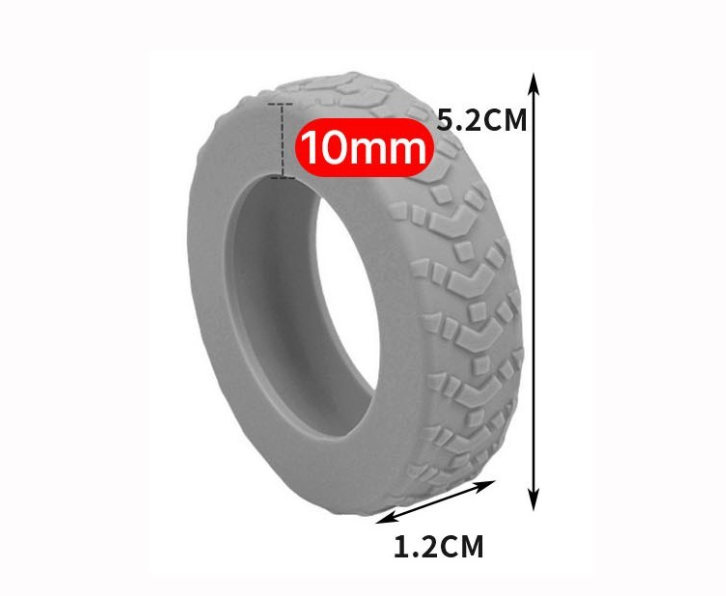 ✈️5세대 캐리어 바퀴 커버 10P – 실리콘 미끄럼 방지·소음 방지 / MonsterFarm 5th Gen Silicone Luggage Wheel Covers 10 Pack – Anti-Slip & Noise Reduction