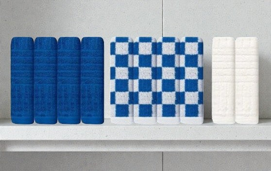 🇰🇷[10장실속세트]키리아 디자인 수건 10P 선물세트 145g 코마사 | KIRIA Design Towel 10-Piece Gift Set 145g Combed Cotton