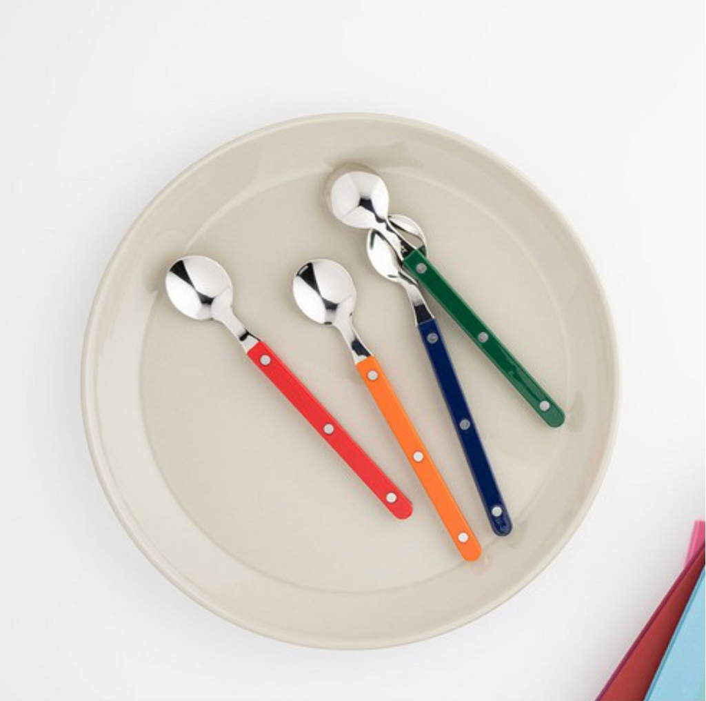 🇰🇷[프리미엄 디저트 커트러리][메종 오브제] 파르베 1인 디저트 세트 (티스푼 + 티포크 + 버터나이프)  Farbe 1-Person Dessert Cutlery Set (Teaspoon + Fork + Butter Knife)**