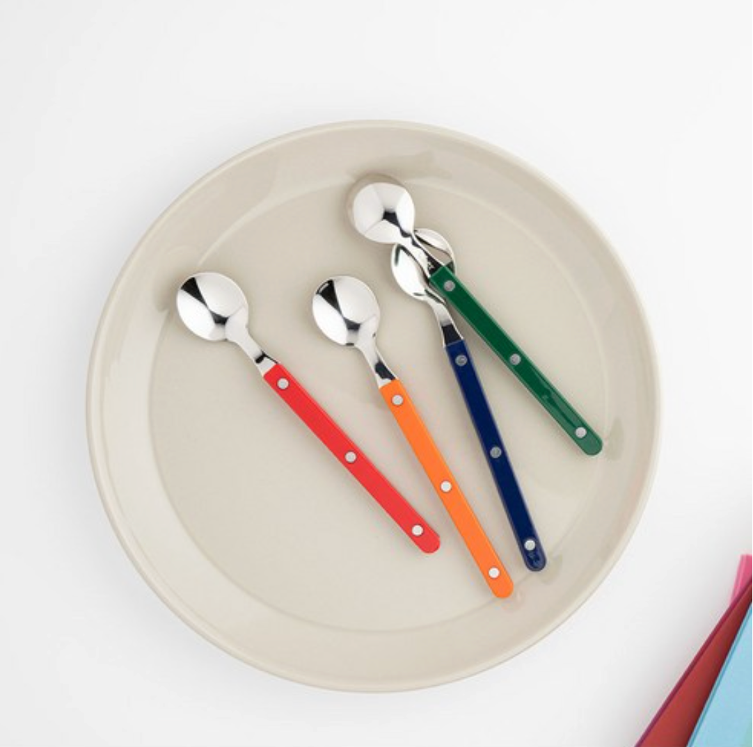 🇰🇷[프리미엄 디저트 커트러리][메종 오브제] 파르베 1인 디저트 세트 (티스푼 + 티포크 + 버터나이프)  Farbe 1-Person Dessert Cutlery Set (Teaspoon + Fork + Butter Knife)**