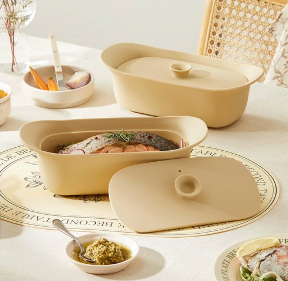 🇰🇷🥘 실리프랑 에코 실리콘 촉촉 생선 찜기 / Silifrang Eco Silicone Steamer