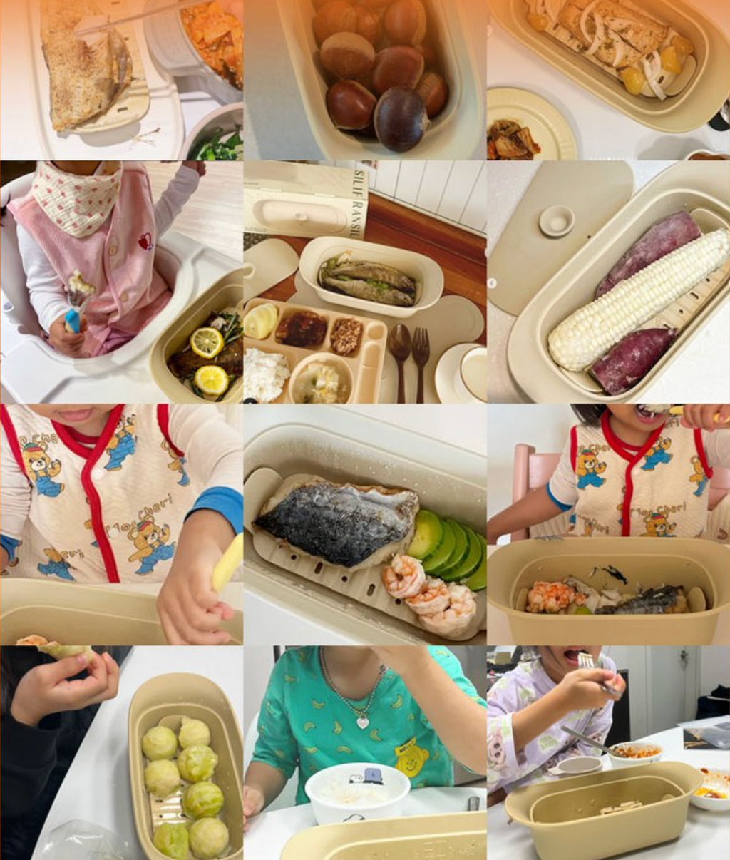 🇰🇷🥘 실리프랑 에코 실리콘 촉촉 생선 찜기 / Silifrang Eco Silicone Steamer