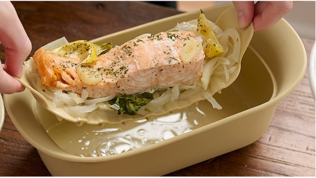 🇰🇷🥘 실리프랑 에코 실리콘 촉촉 생선 찜기 / Silifrang Eco Silicone Steamer