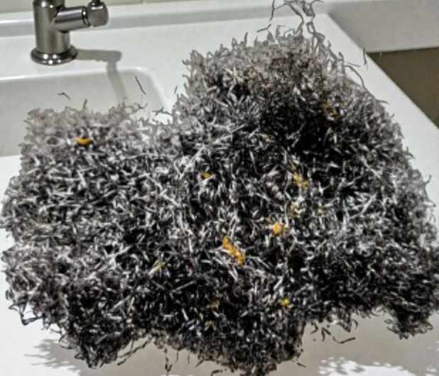 [긁힘없는 철수세미] 니엘로 의료용 316L 스테인리스 철수세미 18cm  Nielo 316L Stainless Steel Scrubber – Large 18cm**