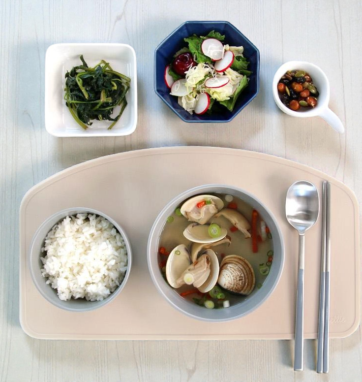 🇰🇷🥄국내산 블루테이블 포스코 세라믹 컬러 수저 4인 세트  Handmade Ceramic Color Cutlery Set (4-Person Set)