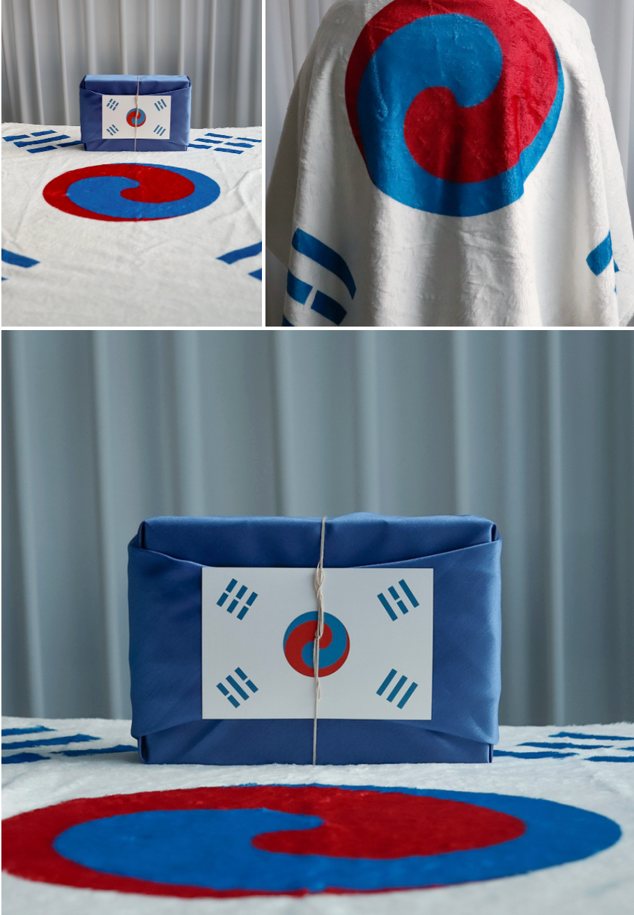 🇰🇷생활담 일월 오봉도 한국 전통 담요 · 국립중앙박물관 굿즈  Korean Traditional Blanket – National Museum of Korea Inspired