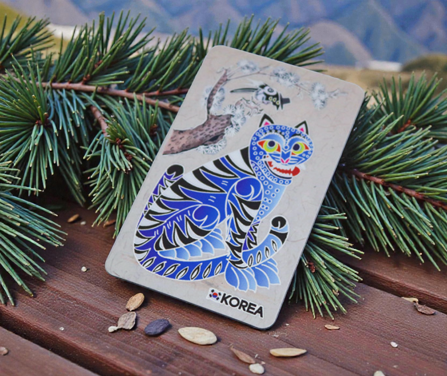 🇰🇷국립중앙박물관 호작도 마그넷 | National Museum of Korea Tiger &amp; Magpie Magnet