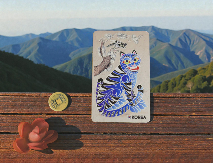 🇰🇷국립중앙박물관 호작도 마그넷 | National Museum of Korea Tiger &amp; Magpie Magnet