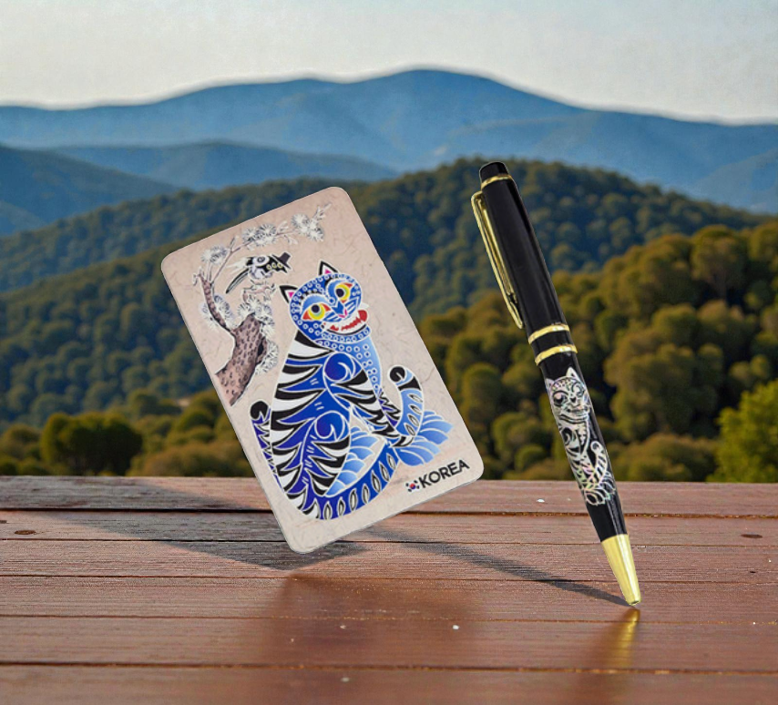 🇰🇷국립중앙박물관 호작도 마그넷 | National Museum of Korea Tiger &amp; Magpie Magnet