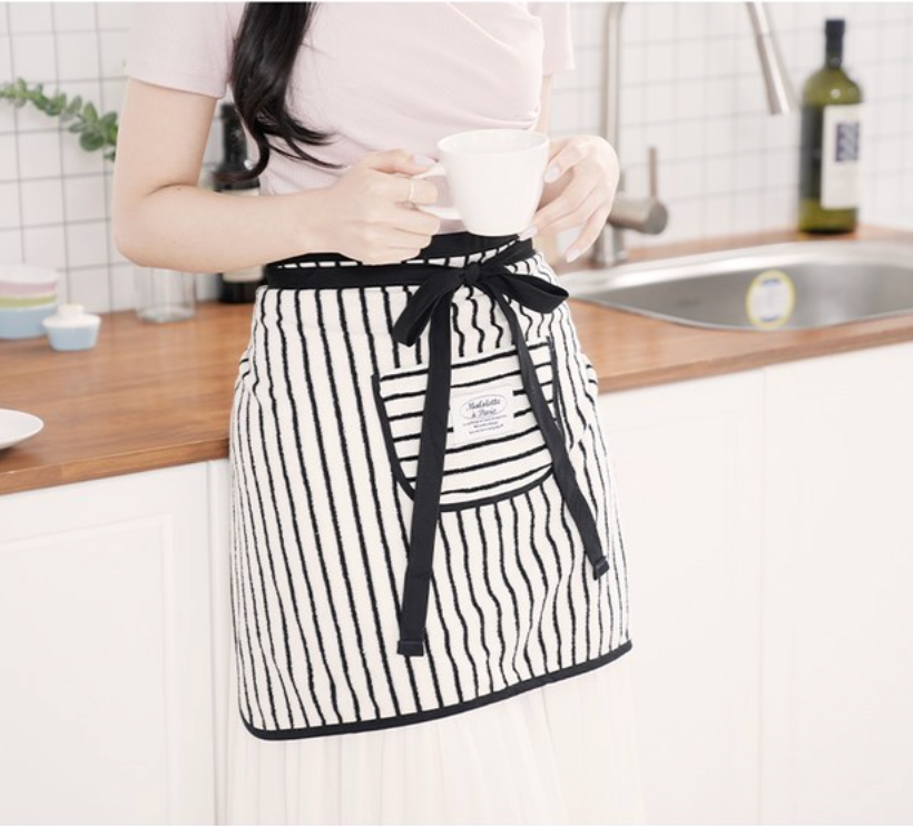 🇰🇷100%핸드메이드 마롤로뜨 파리 테리 허리 앞치마/Malolotte à Paris Terry Waist Apron