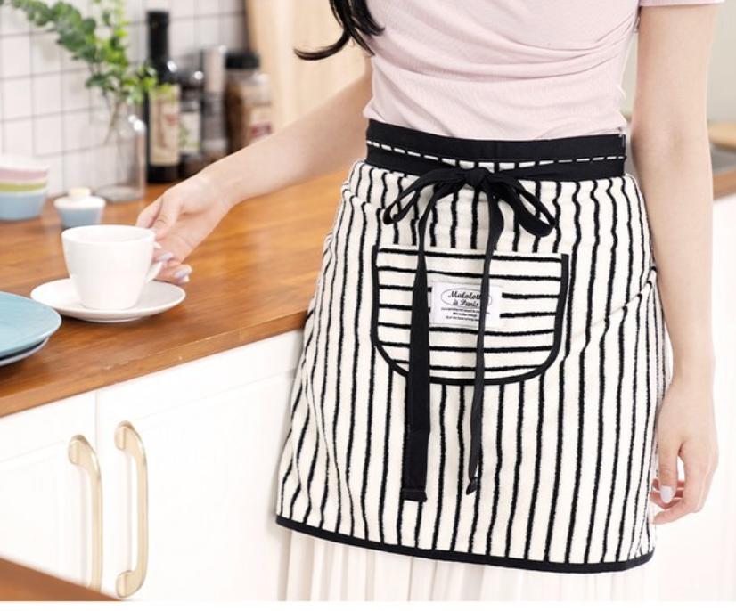 🇰🇷100%핸드메이드 마롤로뜨 파리 테리 허리 앞치마/Malolotte à Paris Terry Waist Apron