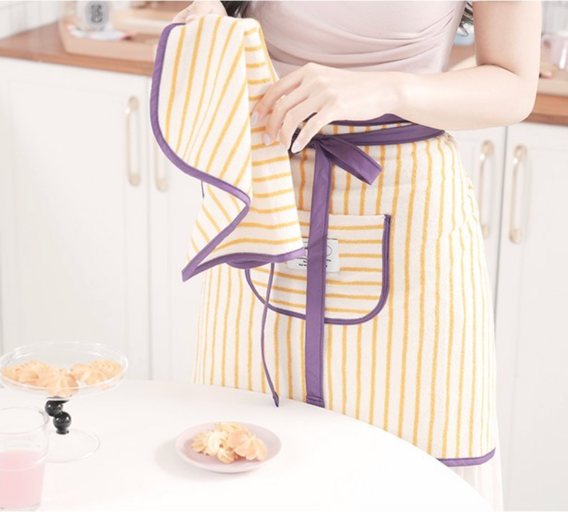 🇰🇷100%핸드메이드 마롤로뜨 파리 테리 허리 앞치마/Malolotte à Paris Terry Waist Apron