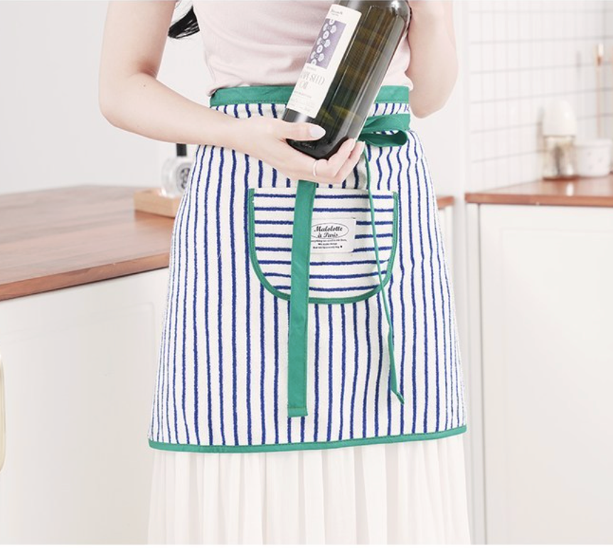 🇰🇷100%핸드메이드 마롤로뜨 파리 테리 허리 앞치마/Malolotte à Paris Terry Waist Apron