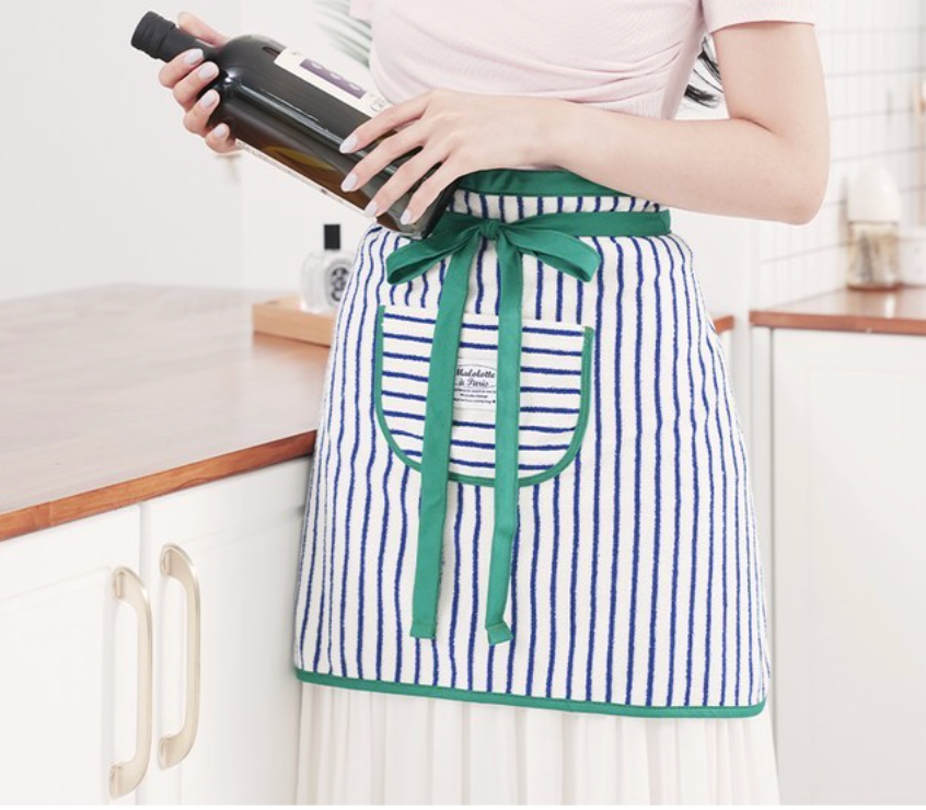 🇰🇷100%핸드메이드 마롤로뜨 파리 테리 허리 앞치마/Malolotte à Paris Terry Waist Apron
