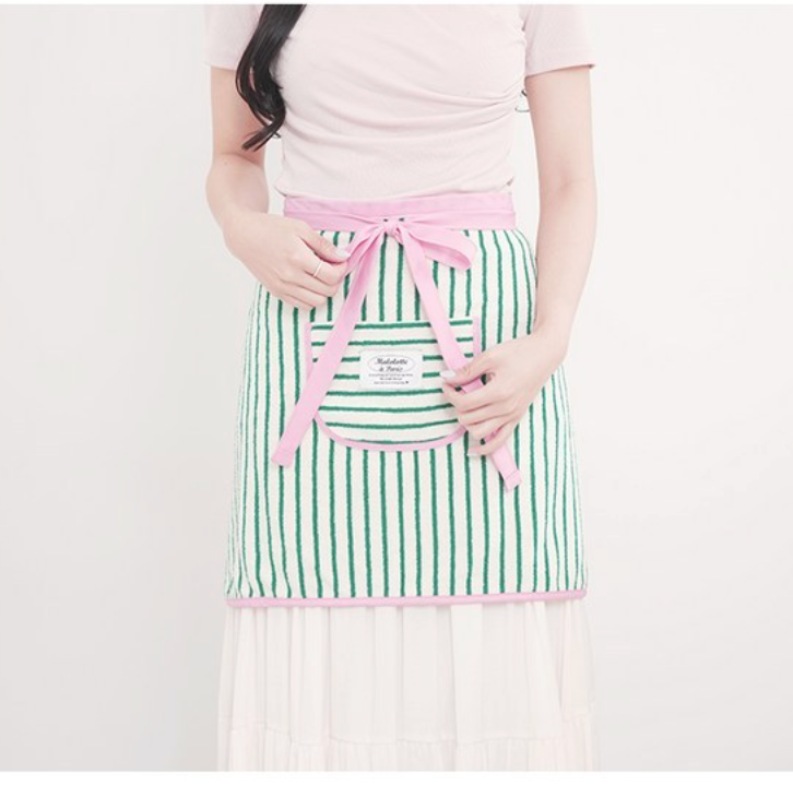 🇰🇷100%핸드메이드 마롤로뜨 파리 테리 허리 앞치마/Malolotte à Paris Terry Waist Apron