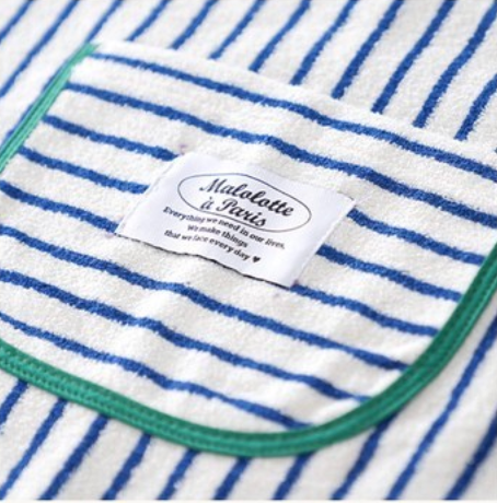 🇰🇷100%핸드메이드 마롤로뜨 파리 테리 허리 앞치마/Malolotte à Paris Terry Waist Apron