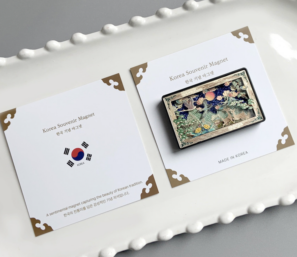 🇰🇷한국 전통 명소 컬렉션 냉장고 마그넷 9종 / Korean Landmark Souvenir Magnet Collection (9 Designs)