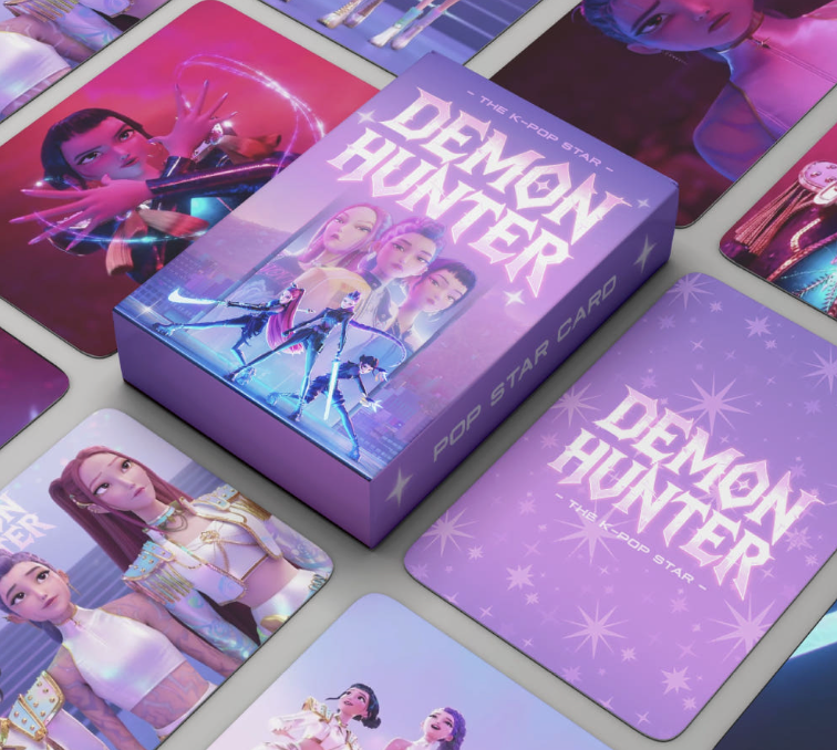🇰🇷💙케이팝 데몬 헌터스 포토카드 /옷 입히기 스티커 / K-Pop Demon Hunters Photo Card/ Sticker Set
