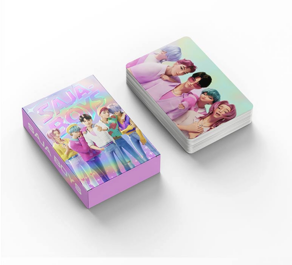 🇰🇷💙케이팝 데몬 헌터스 포토카드 /옷 입히기 스티커 / K-Pop Demon Hunters Photo Card/ Sticker Set