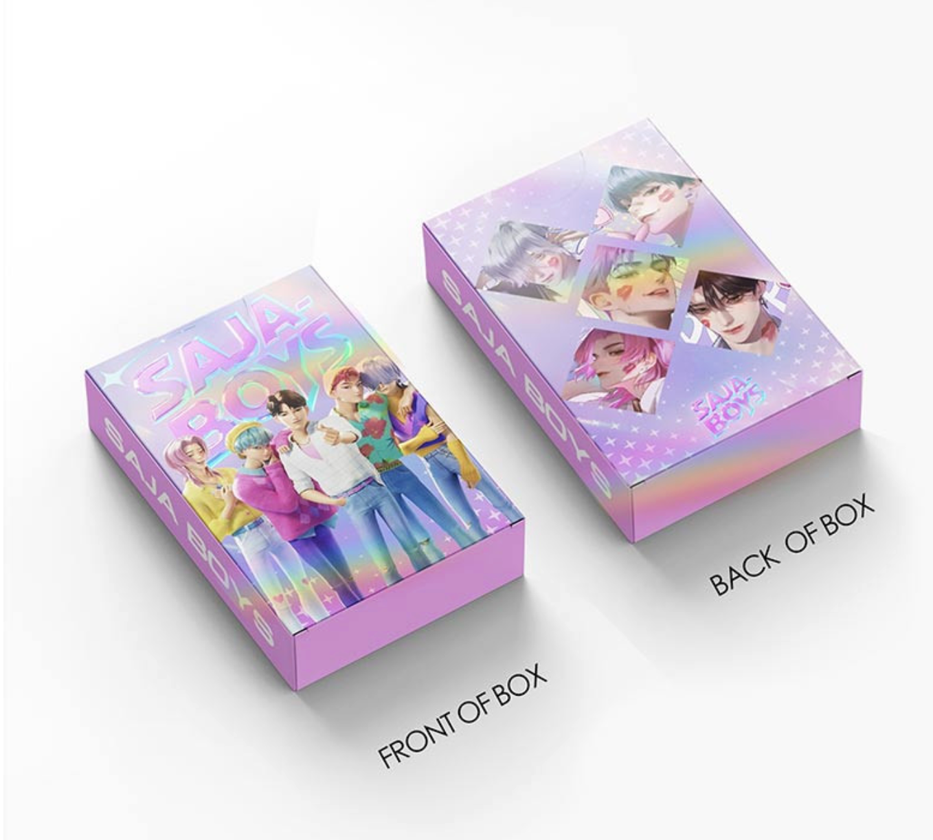 🇰🇷💙케이팝 데몬 헌터스 포토카드 /옷 입히기 스티커 / K-Pop Demon Hunters Photo Card/ Sticker Set