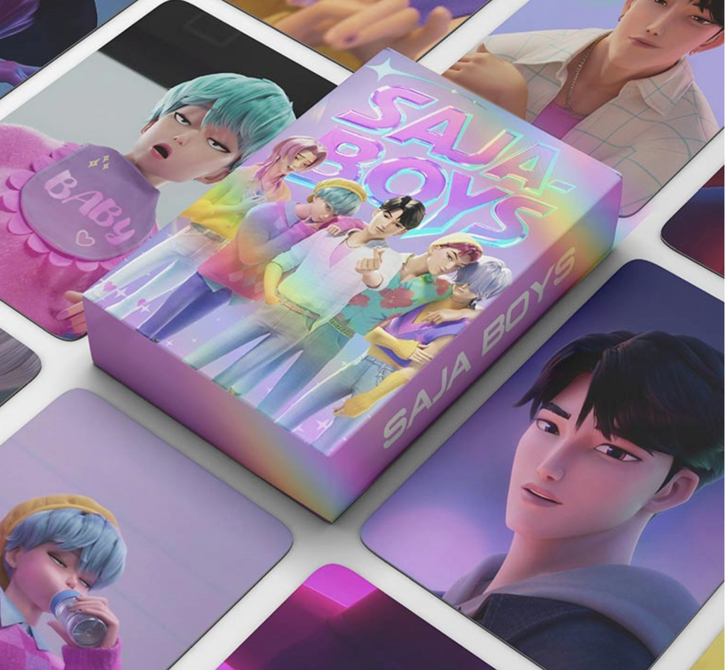 🇰🇷💙케이팝 데몬 헌터스 포토카드 /옷 입히기 스티커 / K-Pop Demon Hunters Photo Card/ Sticker Set