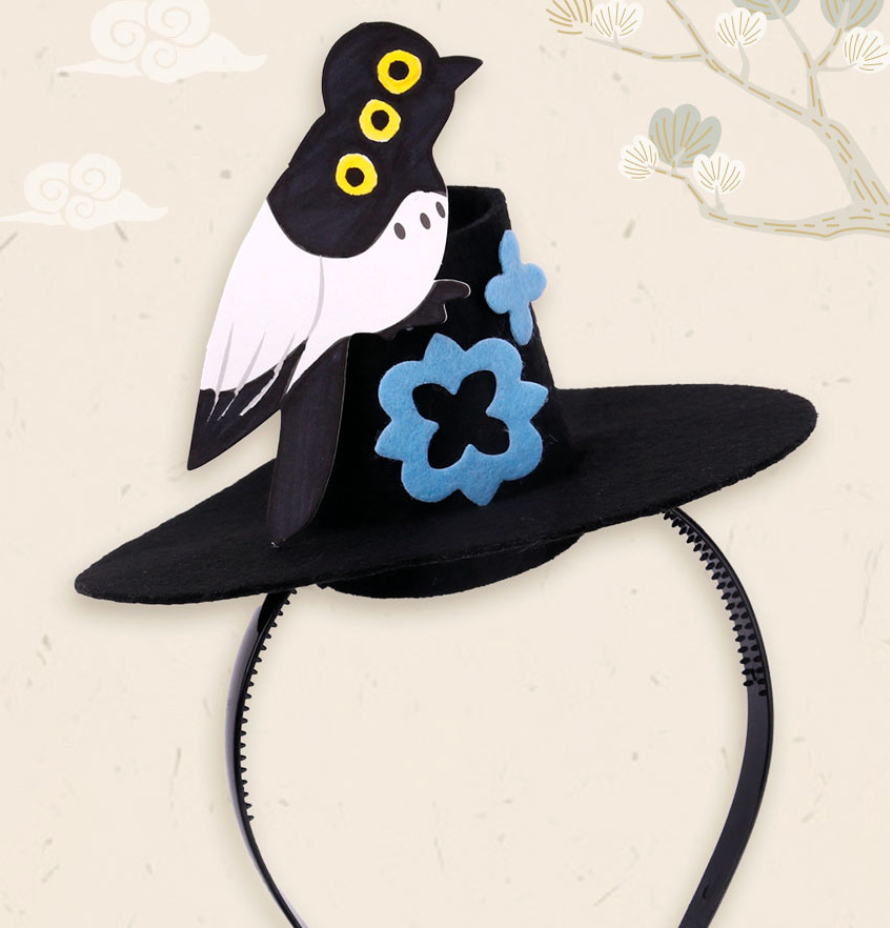 🇰🇷전통 설날 DIY 만들기 키트 – 까치갓·구슬갓·족두리 Traditional Korean New Year DIY Headpiece Kit