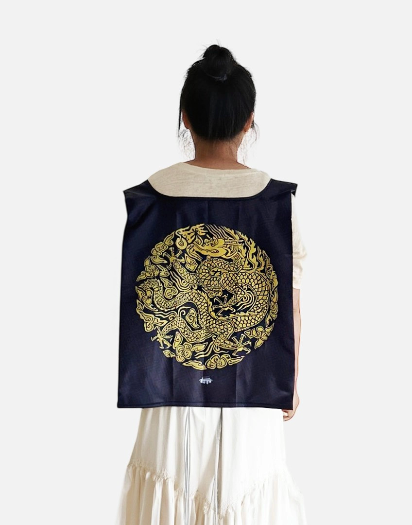 🇰🇷일월오봉 왕가백 전통 문양 에코백 Royal Heritage Folk Painting Eco Bag