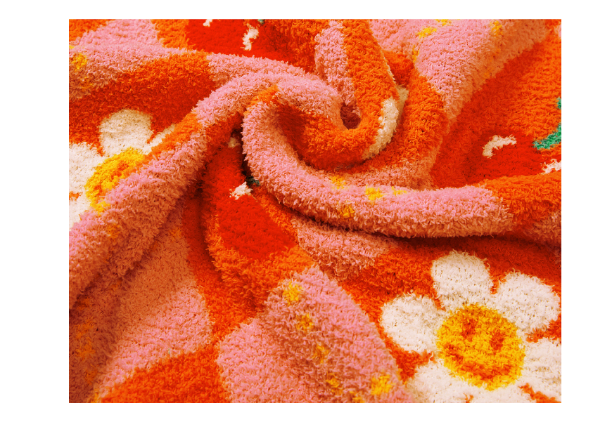 🌼 위글위글 샤워 목욕가운 배스 랩 타월 Smile Cherry Argyle Bath Wrap Towel