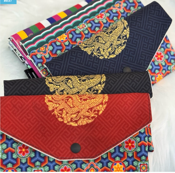 🇰🇷한국 전통 현금 설날 용돈지갑.답례품·/Traditional Korean Gift Money Pouch