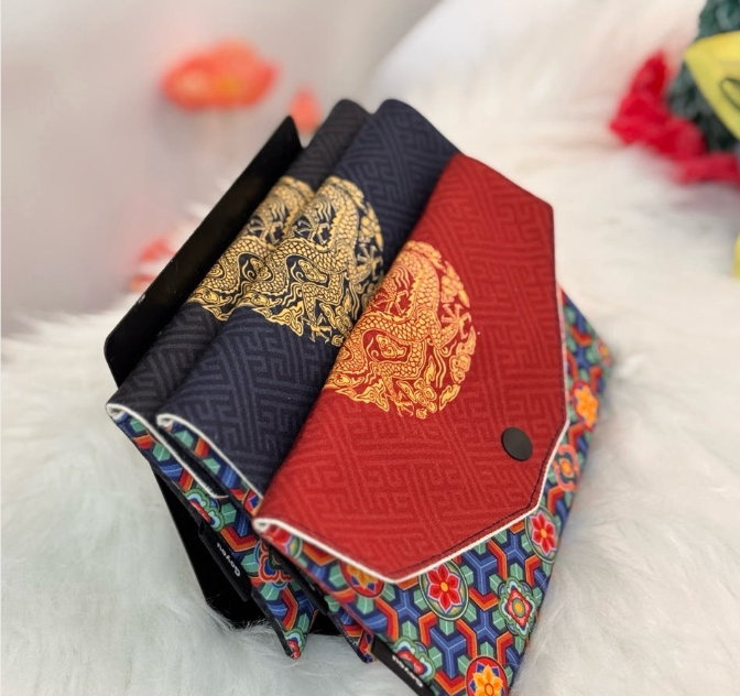 🇰🇷한국 전통 현금 설날 용돈지갑.답례품·/Traditional Korean Gift Money Pouch
