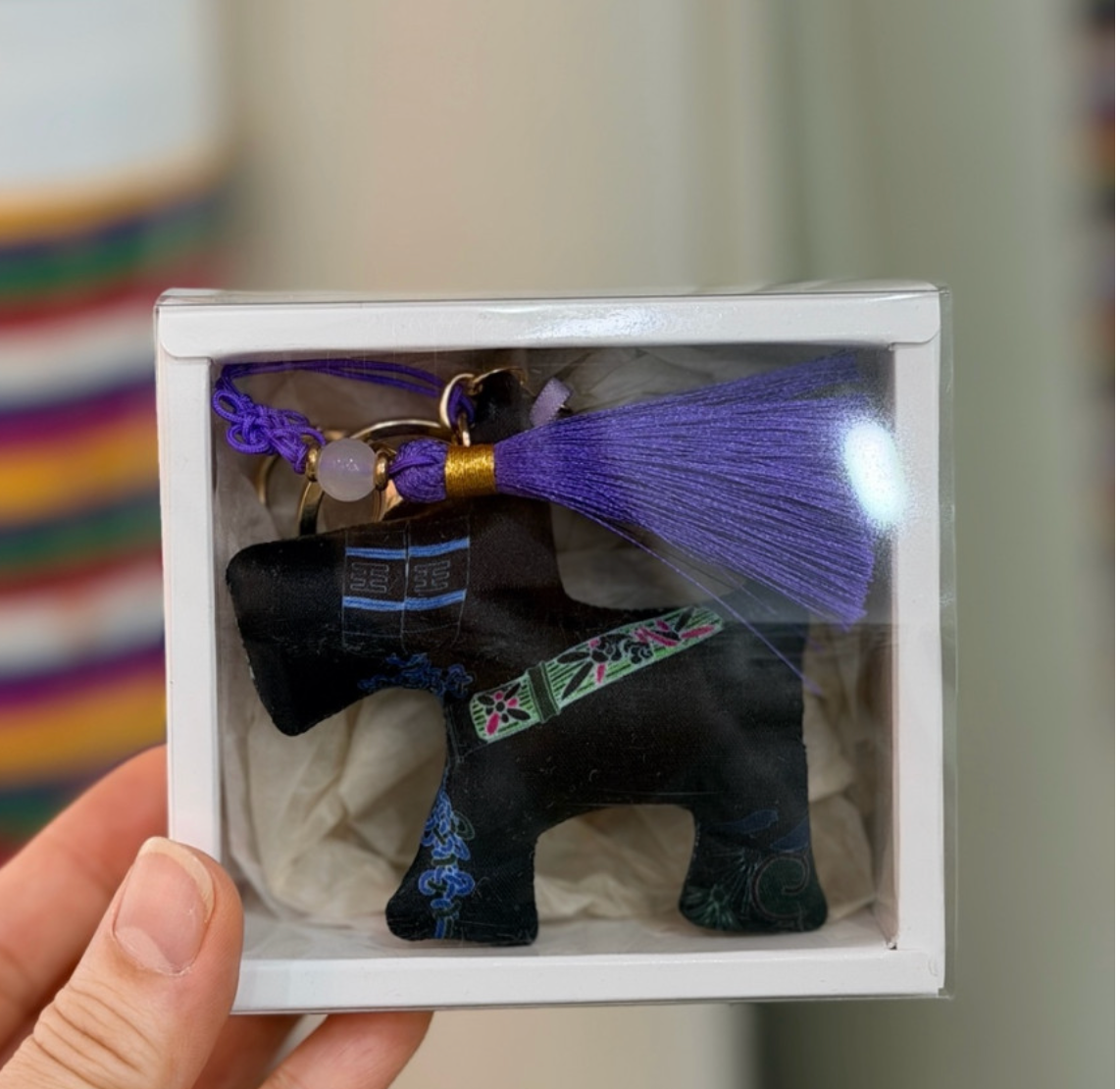 🇰🇷2026년 말의 해🐎 한국전통 무늬 말 키링/ Korean Traditional Horse Keyring