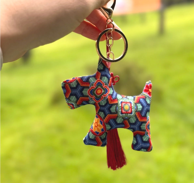 🇰🇷2026년 말의 해🐎 한국전통 무늬 말 키링/ Korean Traditional Horse Keyring