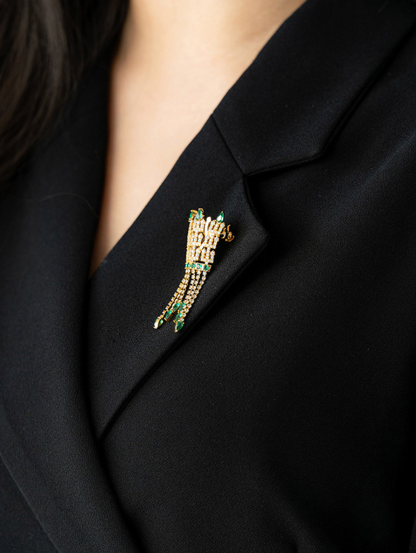 🇰🇷2025년 국립박물관 문화재단 ‘뮤즈(MUSE)’ 상품-신라 금관 브로치 /Silla Gold Crown Brooch