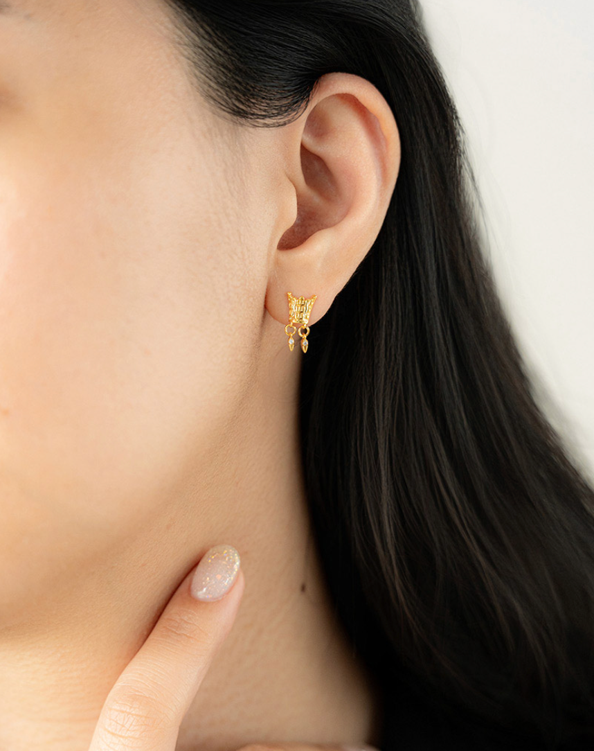 🇰🇷2025년 국립박물관 뮤즈(MUSE)금관 이어링 /Golden Crown Earring