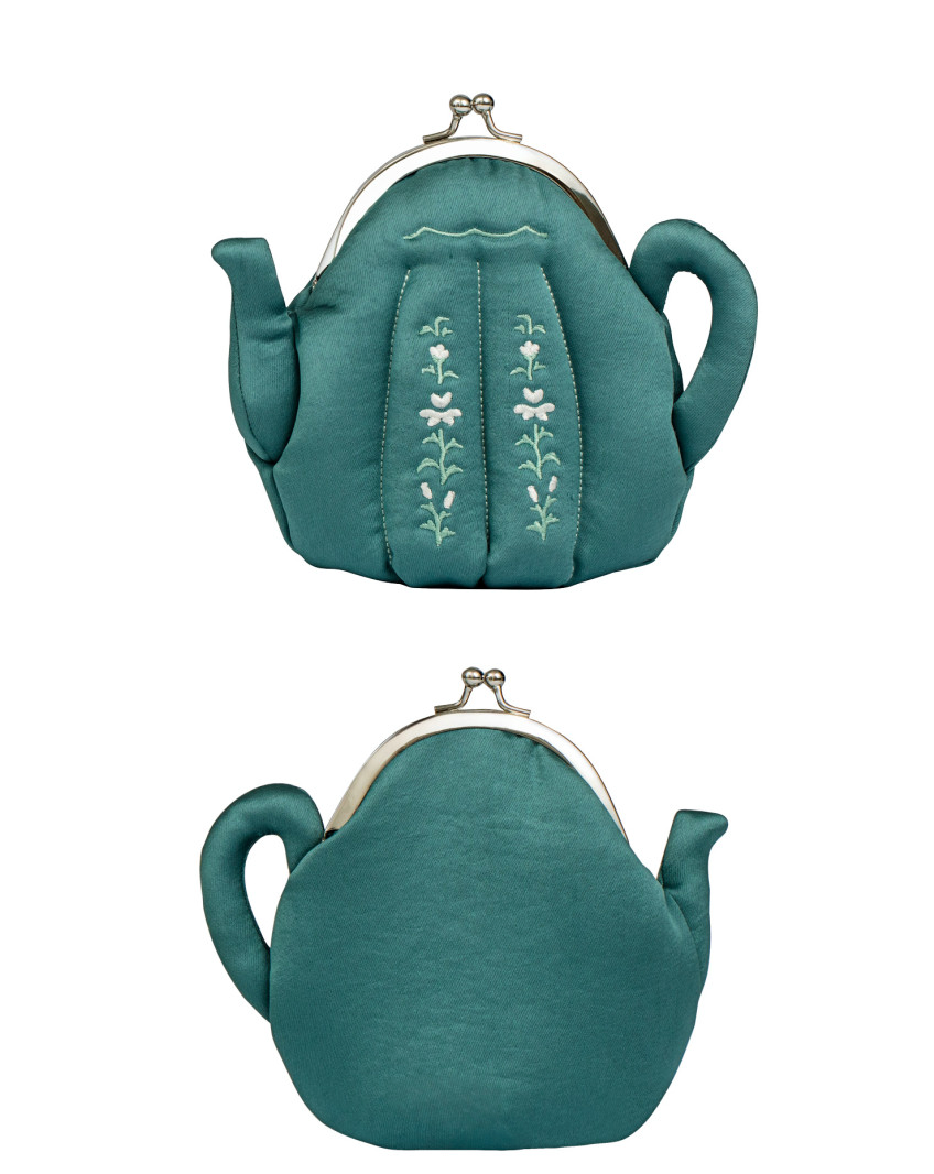 🇰🇷청자 파우치 (자수) 국립중앙박물관 굿즈 · Celadon Embroidery Pouch