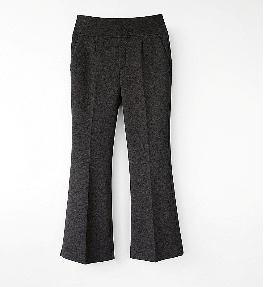 [S~XL]기모 최강스판 밴딩 부츠컷 슬랙스 | Fleece-Lined Ultra Stretch Banding Bootcut Slacks (Winter Only)