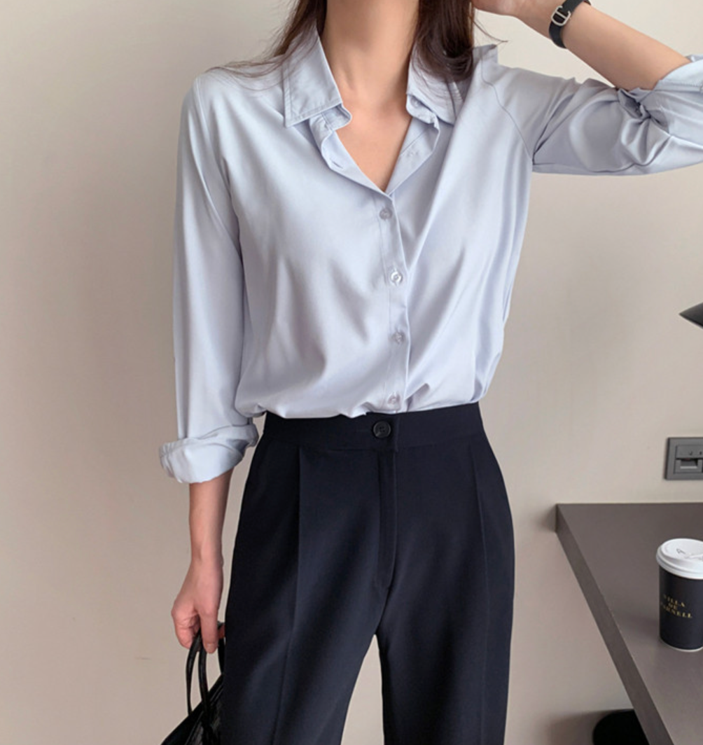 [S~XL]기모 하이웨이스트 밴딩 와이드 슬랙스 | Fleece-Lined High-Waist Banding Wide Slacks (Winter Only)