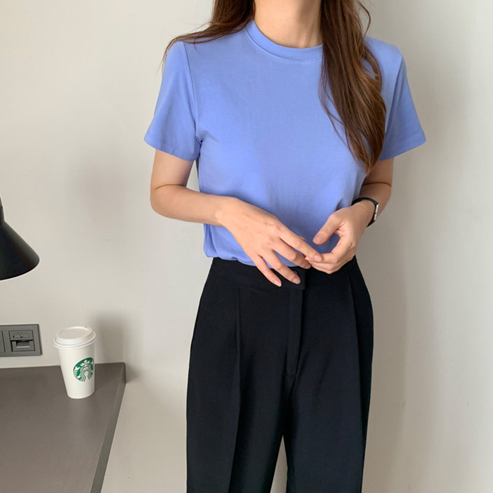 [S~XL]기모 하이웨이스트 밴딩 와이드 슬랙스 | Fleece-Lined High-Waist Banding Wide Slacks (Winter Only)