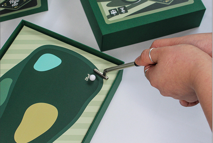 🇰🇷명절겨냥 골프 용돈박스 홀인원 게임 세트 | Golf Money Box Hole-in-One Game Set