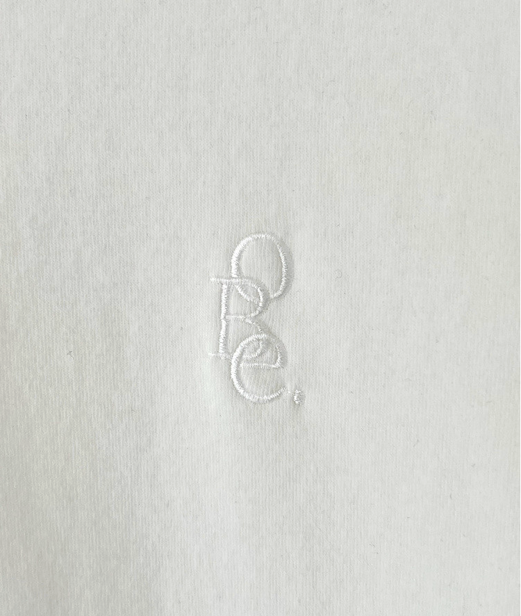 기모반팔티 심플 레터링 자수 여성 반팔 티셔츠 Fleece Embroidered Short-Sleeve T-Shirt