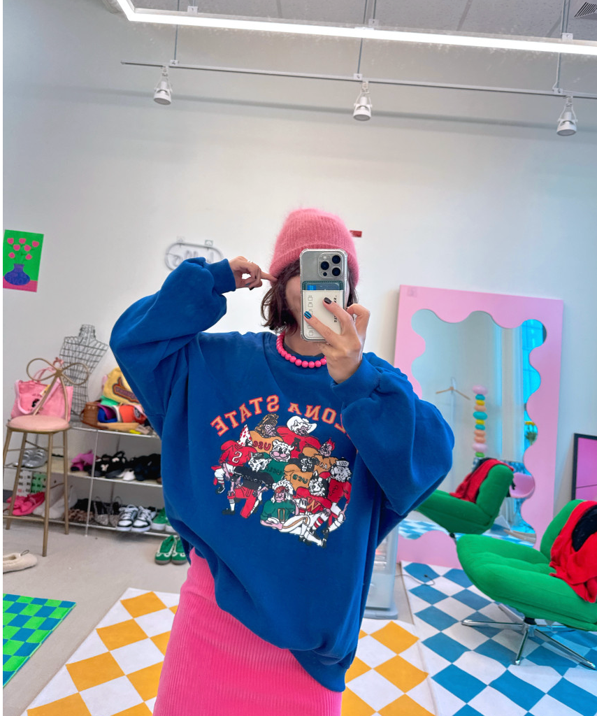 [77-88][메이퍼플] 스테이트 양기모 MTM / MAPLEPURPLE State Brushed Sweatshirt