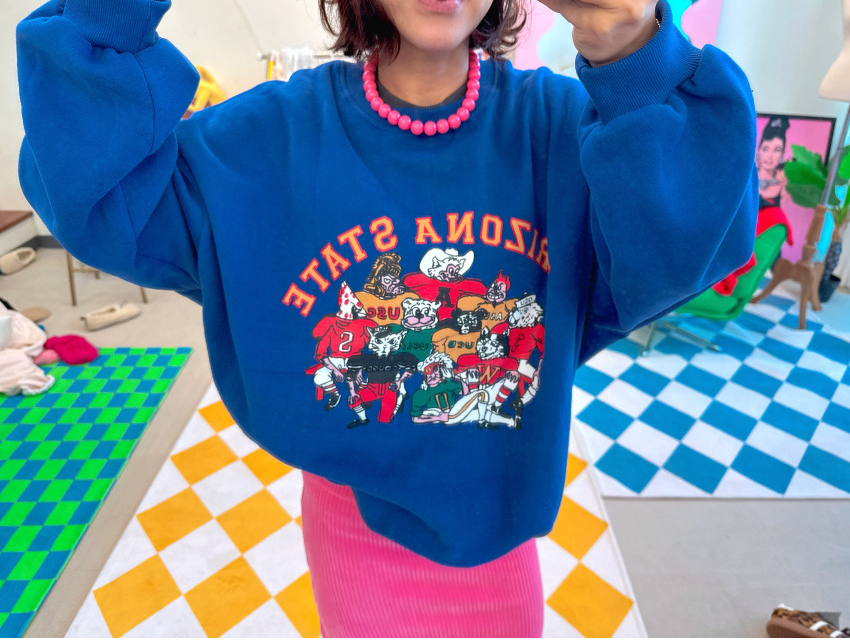 [77-88][메이퍼플] 스테이트 양기모 MTM / MAPLEPURPLE State Brushed Sweatshirt