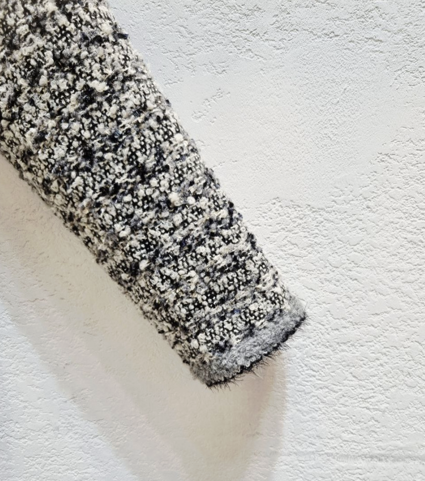 [66까지][럭셔리][디디엔지]여성 럭셔리 클래식 무드 트위드 자켓/Luxury Classic Mood Tweed Jacket